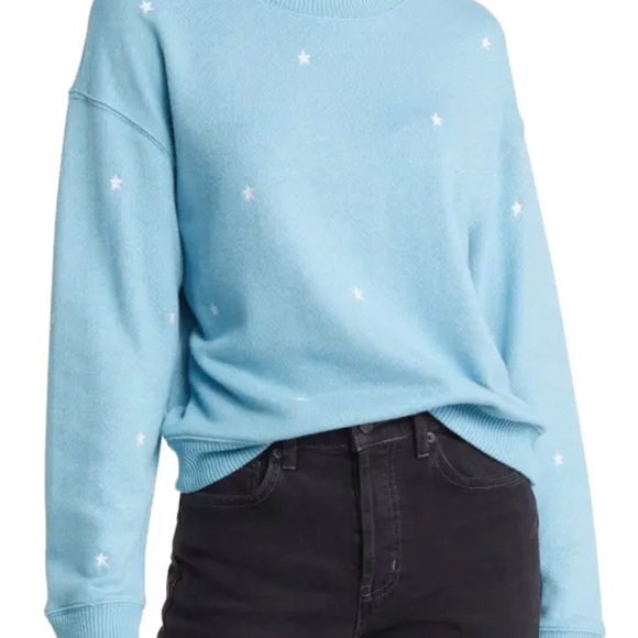 Rails Blue Crew Neck Sweater - Picture 1 of 3